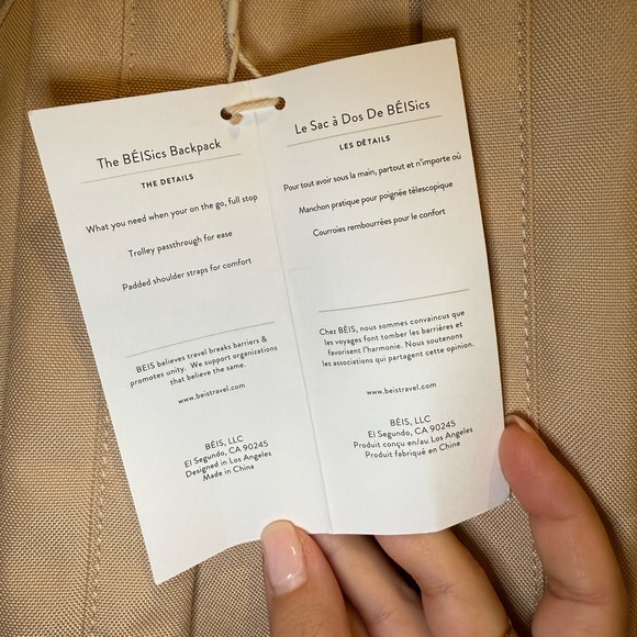 Beis The Basic Backpack - Picture 10 of 10